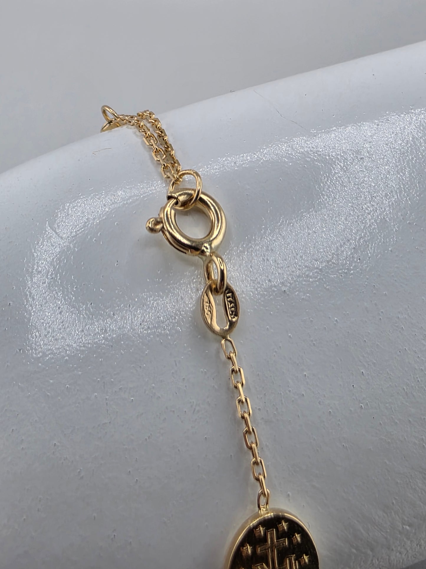 Smooth dial denarius bracelet