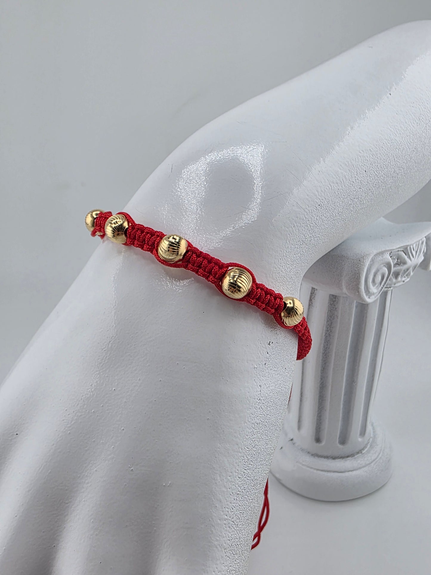 Red Woven Bracelet