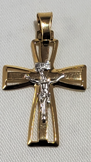 CHRIST WITH SMALL WHITE