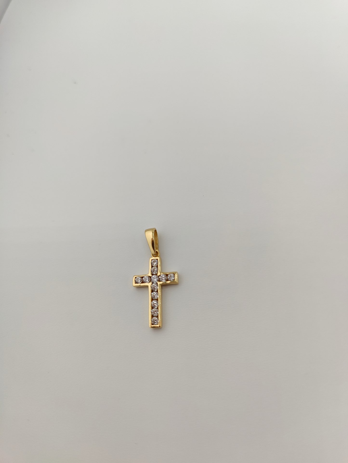 Zircon Cross Pendant 124