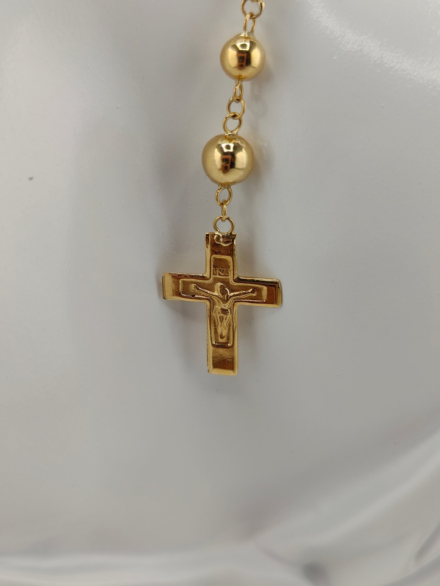Yellow gold rosary