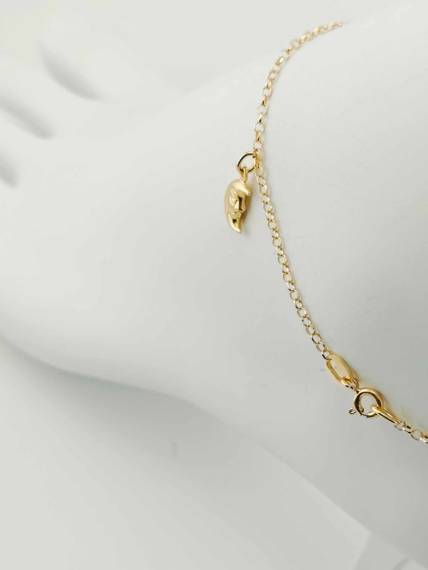 Sun and Moon Anklet 3.49g 25cm