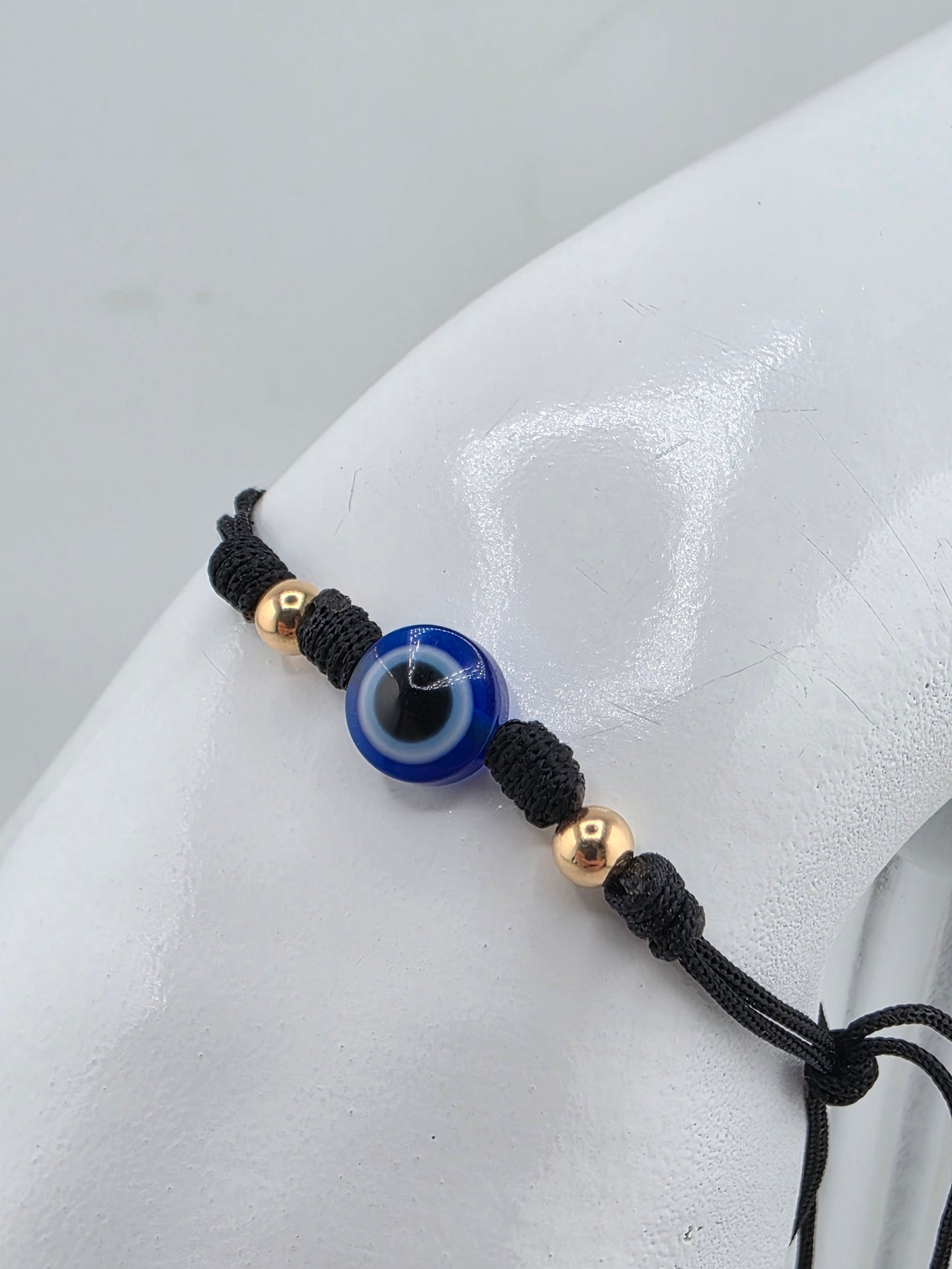 BLACK TURKISH EYE BRACELET 020