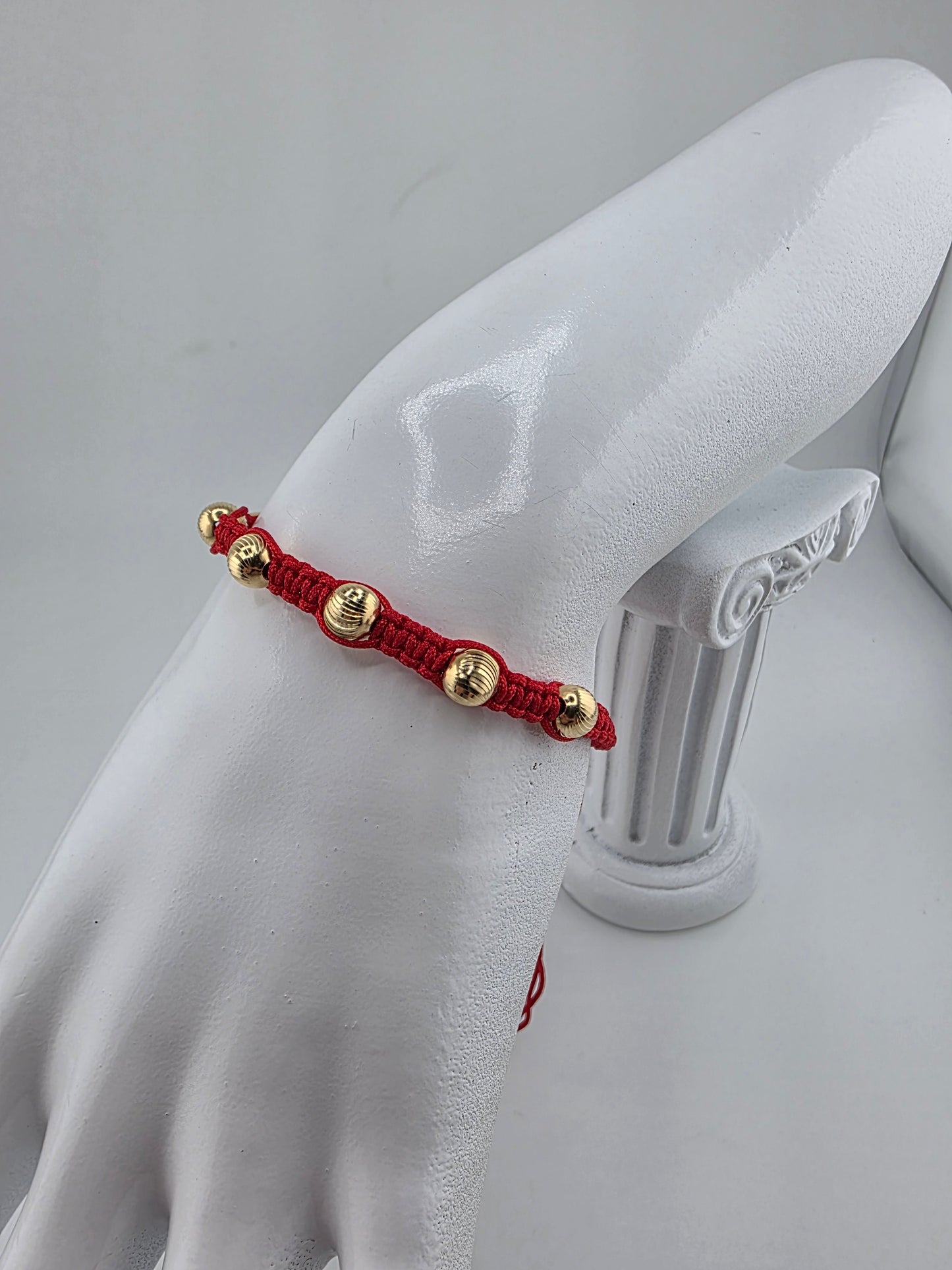 Red Woven Bracelet