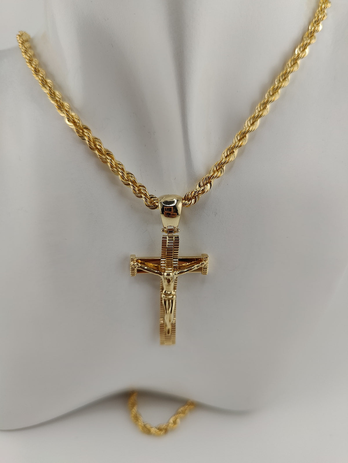 PENDANTS Cruz Oro Amarillo