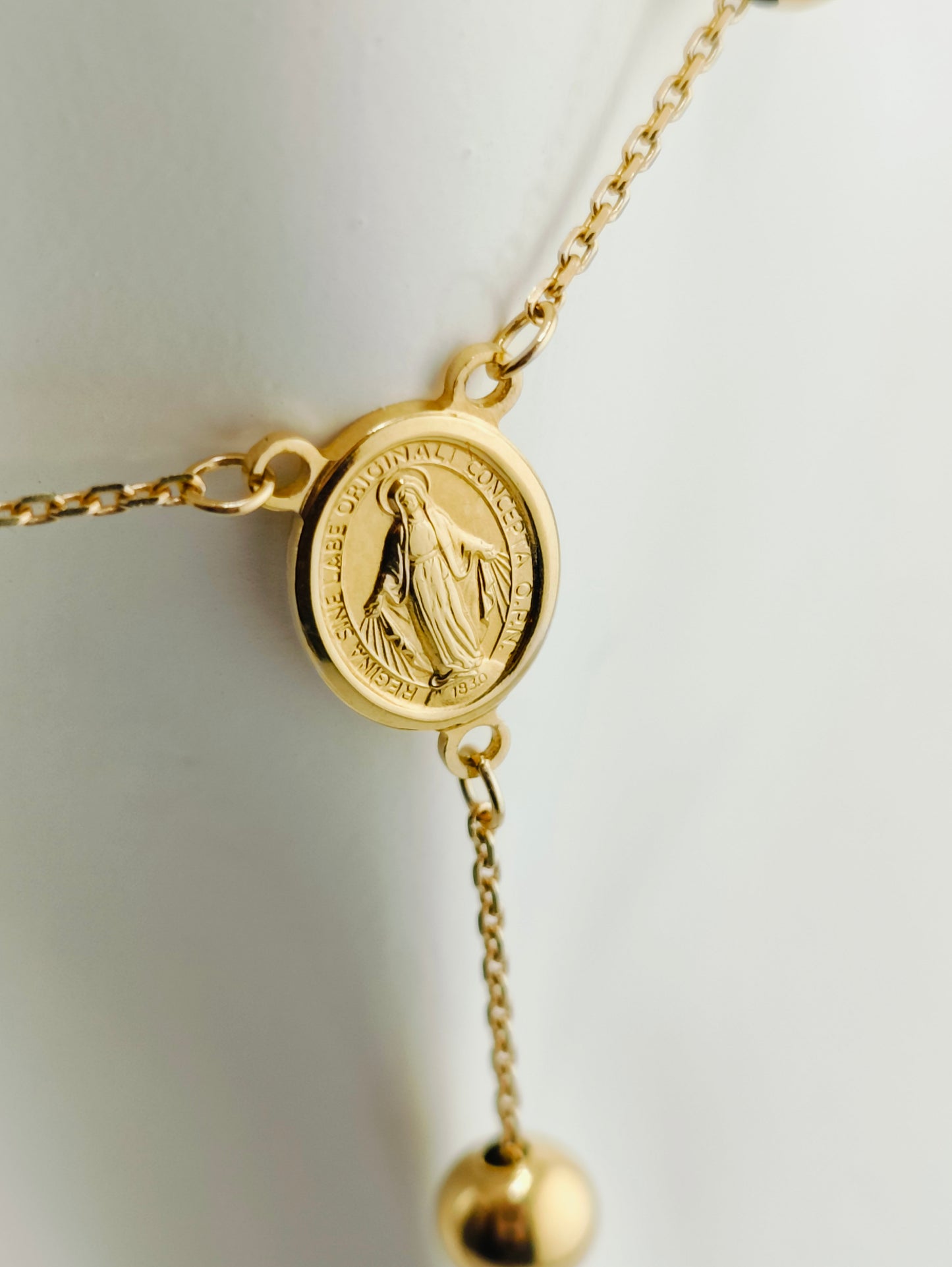 Rosary Smooth Spheres 13.70g 6mm 60cm