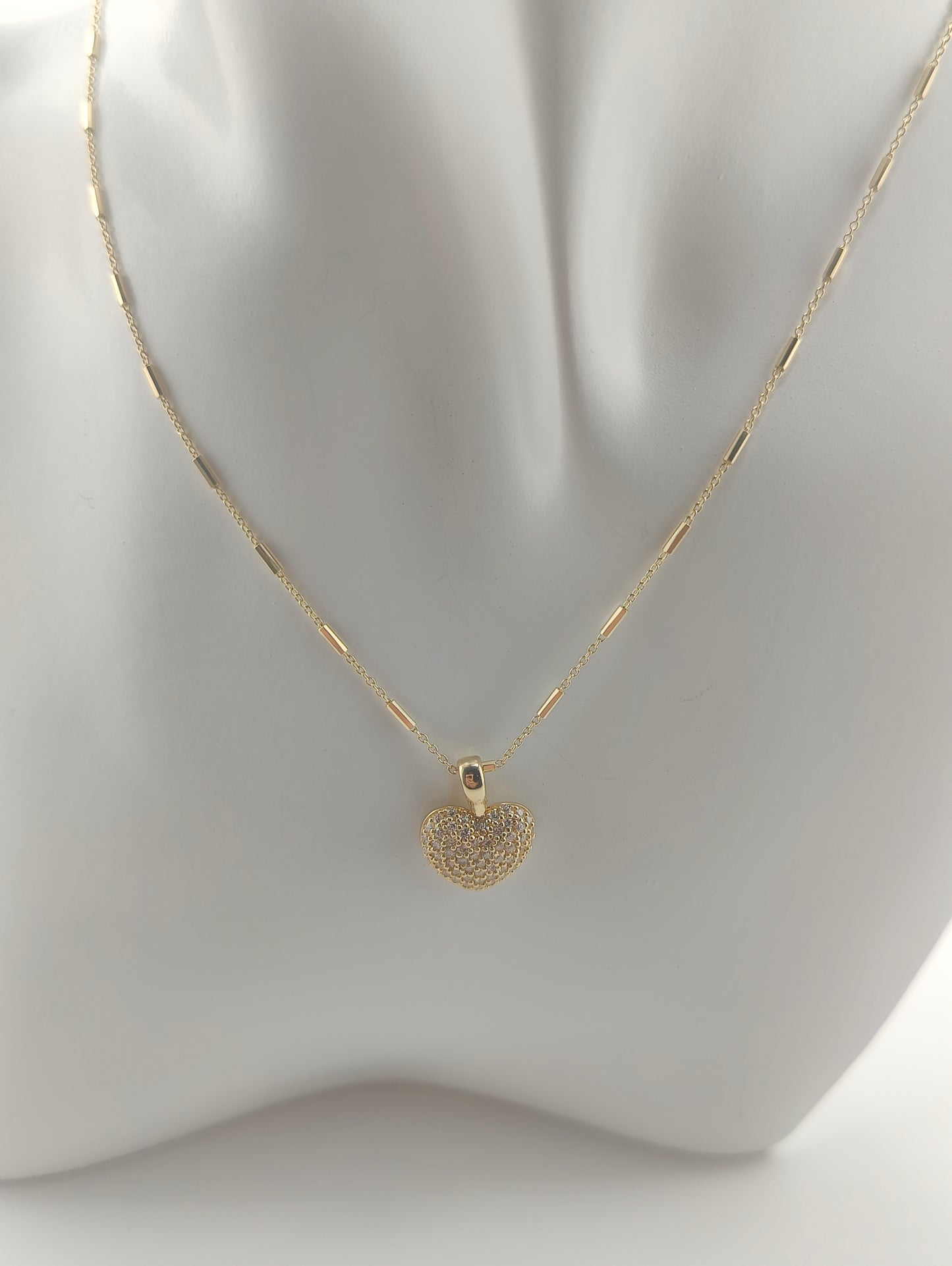 Pendant corazón con Circones