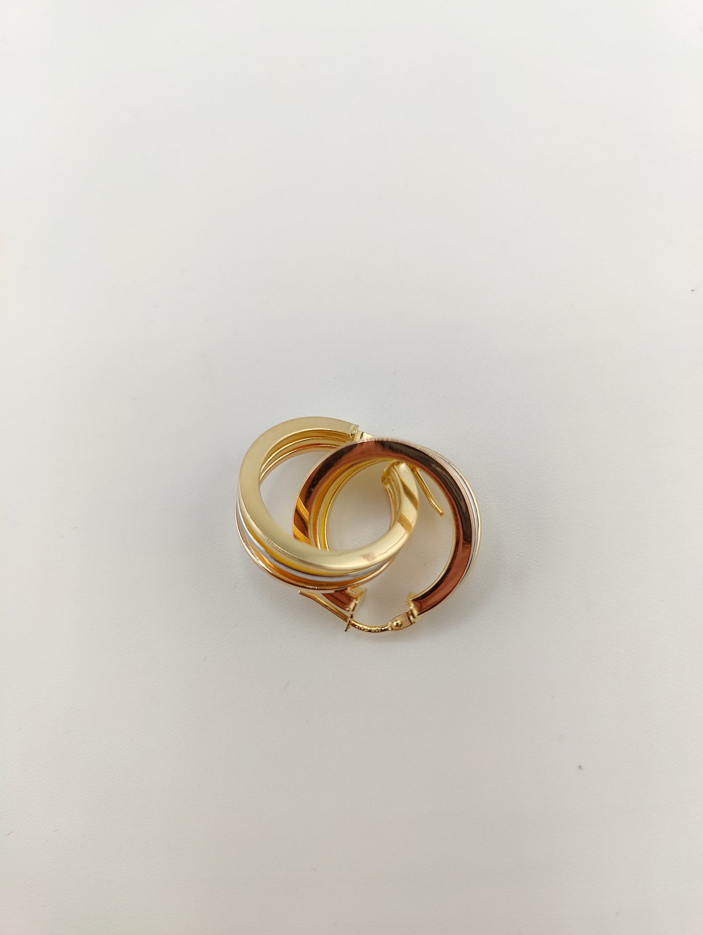 3 GOLD TWISTED RINGS