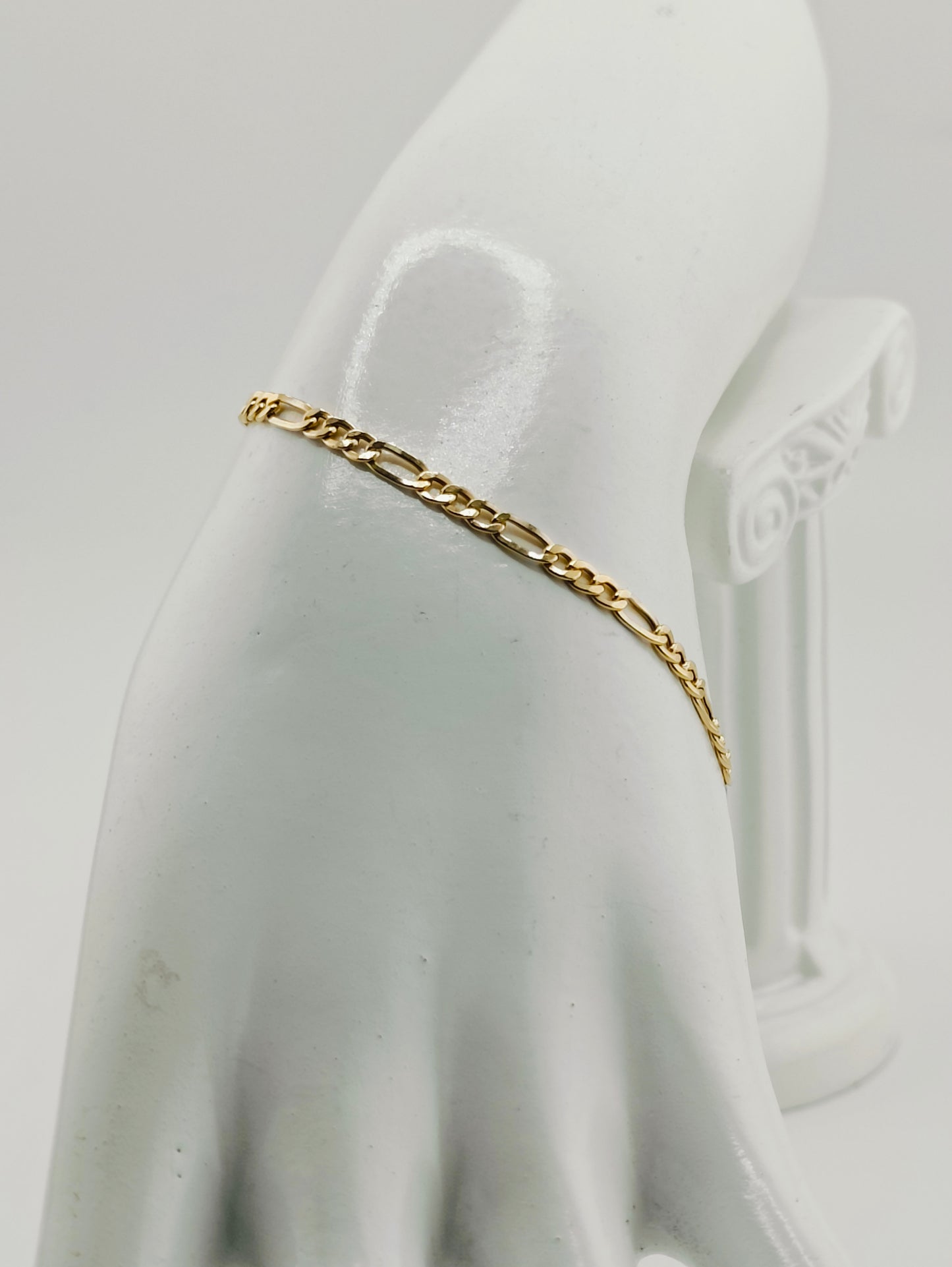 Pulsera Figaro 2,25 g 3 mm 19 cm