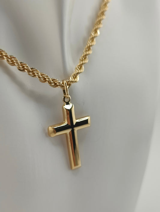 Golden Cross pendant