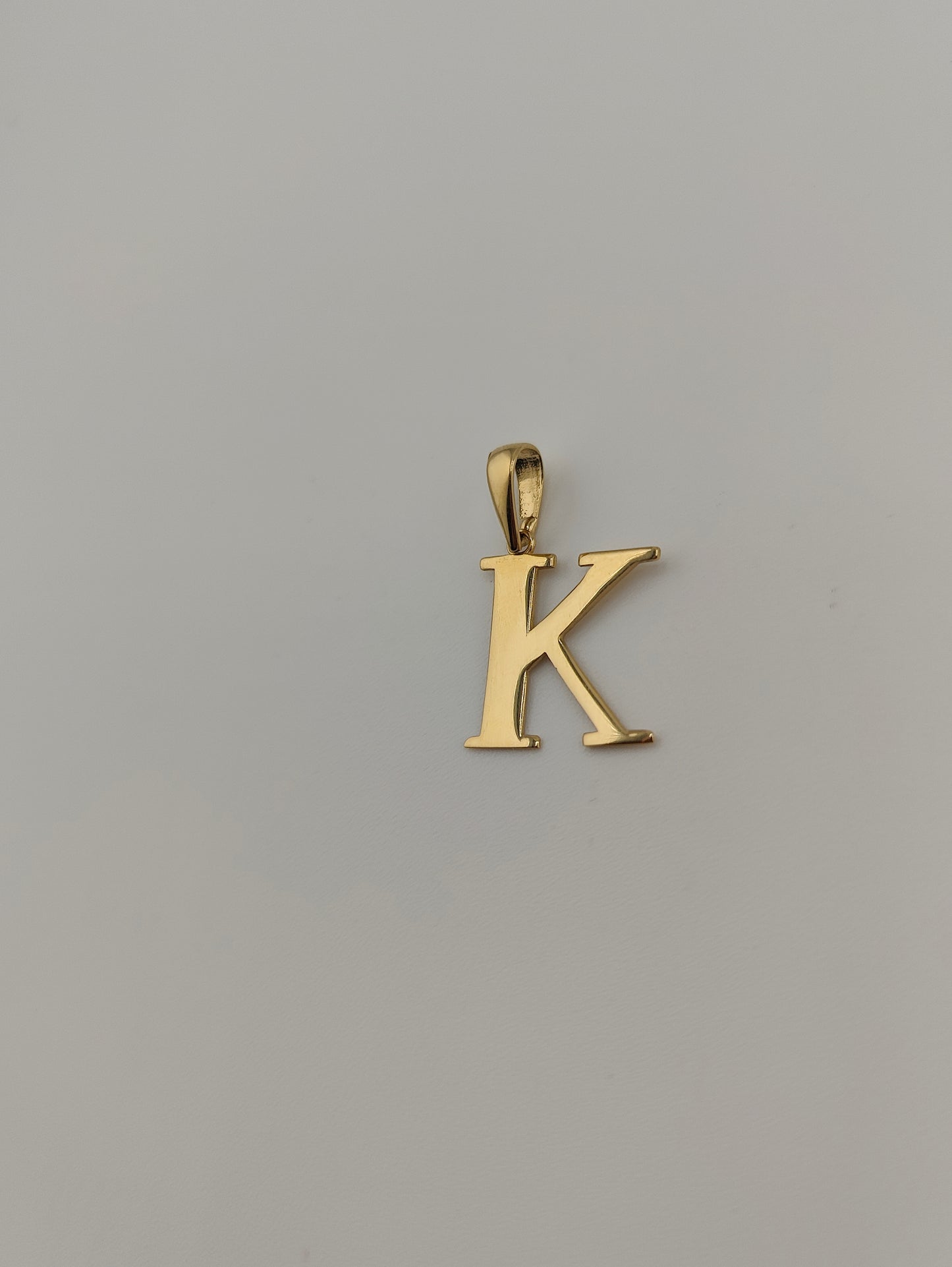 Letter K Pendant 090