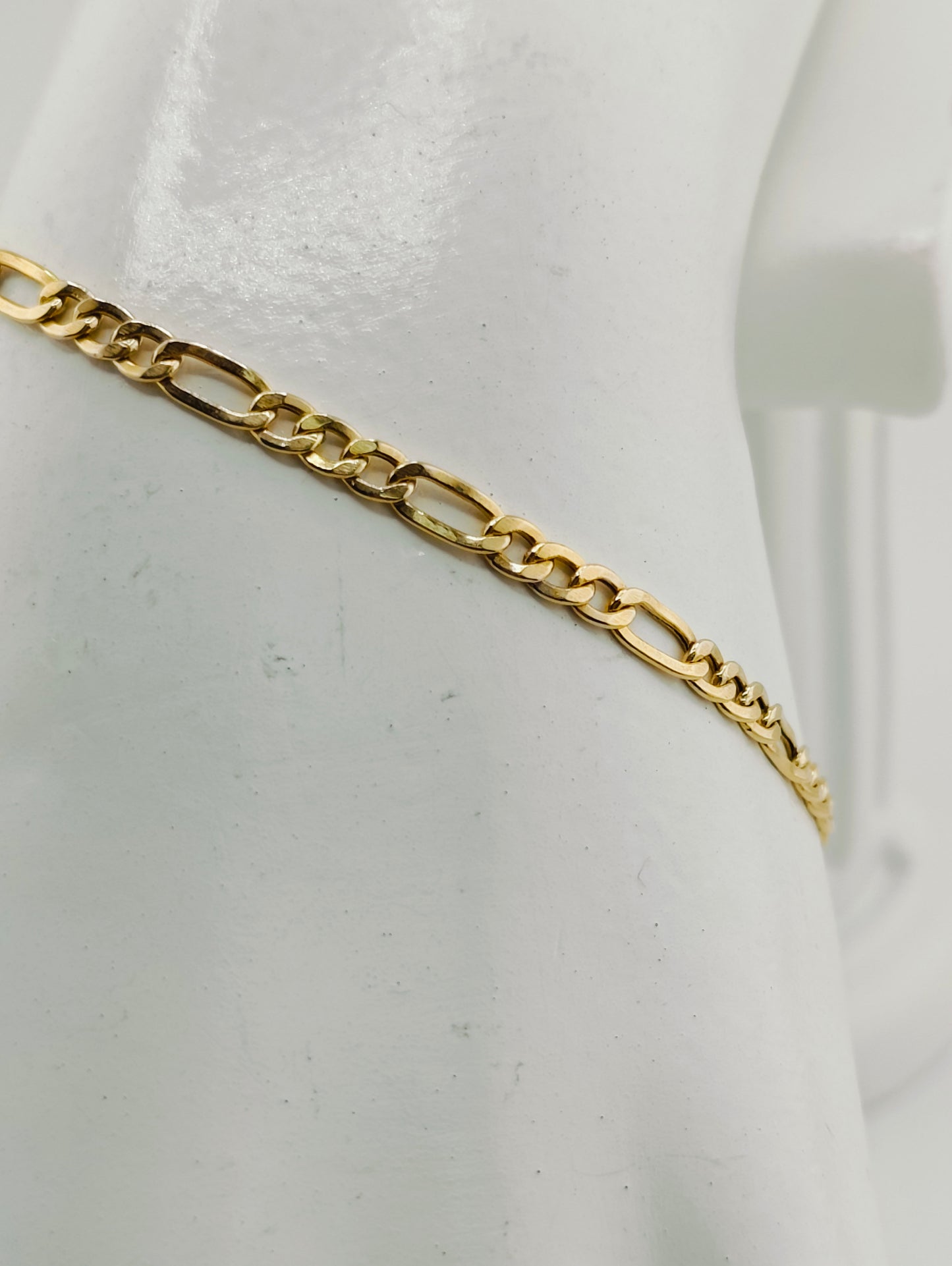 Pulsera Figaro 2,25 g 3 mm 19 cm