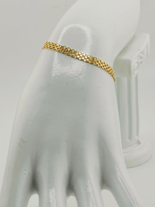 Bismarck bracelet 3 links 5.70g 5mm 21cm